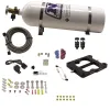Q-Jet Holley Spreadbore Hitman Nitrous System 100-150-200Hp with 15Lb Bottle Nitrous Express NX 40080-15