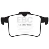 DP42059R Klocki hamulcowe YELLOWSTUFF EBC Brakes Jaguar XF X250 XFR X250 XF Sportbrake XJ XJR XKR Jaguar XF XFR XFR-S XJ XKR XKR-S XFRS X250 XKRS
