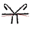DriftShop ExtraBalls 6 Point Harness Black FIA Approved 8853