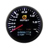 Auto Gauge 60mm - Wskaźnik 4w1 Doładowanie Napięcie Ciśnienie i temperatura oleju