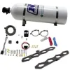 Dry Direct Port Plate System with 15Lb Bottle for Ford Coyote Engine Nitrous Express NX 20957-15