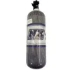 12Lb Composite Bottle Lightning 500 Valve 6AN Nipple 6.79 Dia. x 23.25 Tall Nitrous Express NX 11152-6