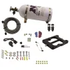 Q-Jet Holley Spreadbore Hitman Nitrous System 100-150-200Hp with 10Lb Bottle Nitrous Express NX 40080-10