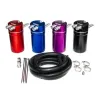 RTMG Performance Universal Oil Catch Can Kit Large Black