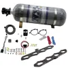 Dry Direct Port Plate System with 12Lb Bottle for Ford Coyote Engine Nitrous Express NX 20957-12