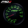 Wskaźnik Pro G Race Series RC, doładowania Boost 40 PSI GREEN 52mm