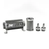 DeatschWerks In-Line Fuel Filter Kit 3/8IN 10 Micron 110mm