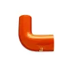 Silikonowe kolanko redukcyjne 90' 28/38mm Pomarańczowy