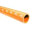 Rura silikonowa 1m 9.5mm Pomarańczowy
