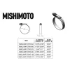 Mishimoto Constant Tension Worm Gear Clamp Gold 66mm