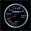 Wskaźnik Pro G Race Series 2 RS, doładowania Boost 3 Bar WHITE 60mm