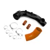 Charge pipe BMW N54 135i 335i 1M z flanszą na BOV 50mm Pomarańczowy