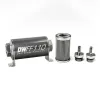 DeatchWerks In-Line Fuel Filter Kit 5/16IN 100 Micron 110mm