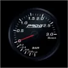 Wskaźnik Pro G Race Series RC, doładowania Boost 3 Bar WHITE 60mm