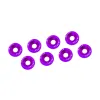 Ozdobne śrubki i podkładki JRspec Fender Washer fioletowe