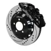 Wilwood 140-14067-D AERO6 Big Brake Kit Przedni zestaw hamulcowy 14.25" Wiercony Czarny Dodge Chrysler