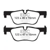 DP52132NDX Klocki hamulcowe BLUESTUFF NDX EBC Brakes BMW 4 Series F32 Coupe 428 4 Series F32 Coupe 430 4 Series xDrive F32 Coupe 428 4 Series xDrive F