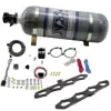 Dry Direct Port Plate System with 12Lb Bottle for Ford Coyote Engine Nitrous Express NX 20957-12