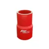 Prosta redukcja silikonowa 54/76mm Czerwony