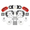 Wilwood 140-12947-R Forged Dynapro 6 Przedni zestaw hamulcowy 12.19 czerwony Ford