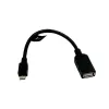Ecumaster Kabel AA0035 OTG USB 2.0 USB A gniazdo USB B micro wtyk 0,2m czarny