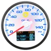 Auto Gauge 60mm - 4w1 Wskaźnik ciśnienia oleju napięcia temperatury wody i oleju