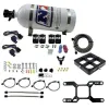 4500 Billet Crossbar Plate System Dual Stage 100-1000Hp with 10Lb Bottle Nitrous Express NX 66047-10