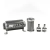 DeatschWerks In-Line Fuel Filter Kit 3/8IN 10 Micron 110mm