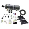 Dual 4150 Conventional Plate System Gasoline Pro-Power 100-500Hp with 12Lb Carbon Bottle Nitrous Express NX 50240-12
