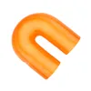Kolanko silikonowe 180' 45mm Pomarańczowy