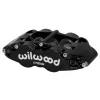 Zacisk hamulcowy 6 tłoczkowy Wilwood 120-14489 FNSL6R - Dust Seal prawy czarny