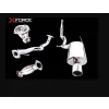 Układ wydechowy XForce Mitsubishi Lancer 2001-2007 EVO 7 8 9 stal nierdzewna