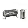 DeatschWerks In-Line Fuel Filter Kit -10AN Female 5 Micron 110mm