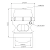 Zawór blow off BOV Turbosmart TS-0207-1003 Power Port Supercharger