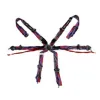 DriftShop ExtraBalls 6 Point Harness Multi Colour FIA Approved 8853