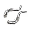 Downpipe FMIC.Pro BMW F15 F16 X5 50ix X6 50ix 4.0 4.4L N63B 2015- z katalizatorem