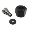 AN4 Bottle Nipple and Nut for CO2 Valve with Gasket Nitrous Express NX 11713
