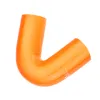 Kolanko silikonowe 135' 51mm Pomarańczowy