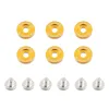 Ozdobne śrubki i podkładki Mishimoto Fender Washer Kit małe złote