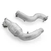 Downpipe z osłoną termiczną i katalizatorami Mercedes-AMG A35 GPF W177 4MATIC MS without GPF OFF 100 cpsi