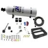 4500 Hitman Dominator Nitrous Plate System 100-150-200Hp with 15Lb Bottle Nitrous Express NX 40070-15
