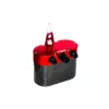 Universal Carbon Fiber Oil Catch Can - Small Red With Fume Filter RTMG Performance