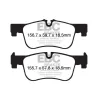 DPX2155 Klocki hamulcowe ULTIMAX2 EBC Brakes BMW 1 Series F20 114 1 Series F20 116 1 Series F20 118 1 Series F21 114 1 Series F21 116 1 Series F21 118