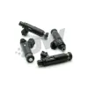 DeatschWerks zestaw 4 wtryskiwaczy paliwa 1000cc/min, w/ Connectors Lotus Elise 96-10, Exige 00-10, Toyota Celica 00-05, MR2 99-07, Scion TC/XA/B 04-1