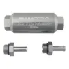 DeatschWerks Compact In-Line Fuel Filter Kit 3/8 In 10 Micron 70mm