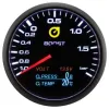 Auto Gauge 60mm - 4w1 Wskaźnik doładowania napięcia ciśnienia i temperatury oleju