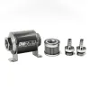 DeatschWerks In-Line Fuel Filter Kit 3/8IN 100 Micron 70mm