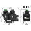 DFPR Dual Fuel Pressure Regulator Radium Engineering 20-1102