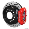 Wilwood 140-11403 Zestaw Hamulców Tylnych Forged Dynapro Low-Profile Wiercony Czerwony