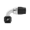 Mishimoto Aluminum PTFE -6AN 90 Degree Fitting Black